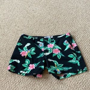 Old navy shorts,floral size 10